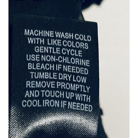 Torrid Top Womens 1X Black Harper Sheer Floral Popover 3/4 Sleeve Whimsigoth - Picture 8 of 9